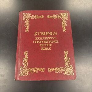 VERY RARE - Strong's Exhaustive Concordance of the Bible MacDonald